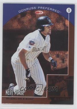 1998 Donruss Preferred - [Base] #116 - Mezzanine - Neifi Perez