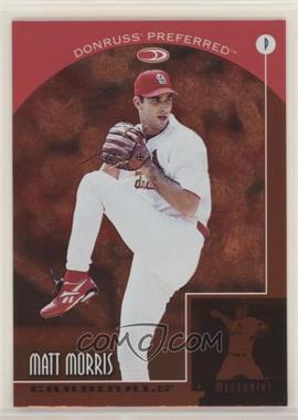 1998 Donruss Preferred - [Base] #126 - Mezzanine - Matt Morris