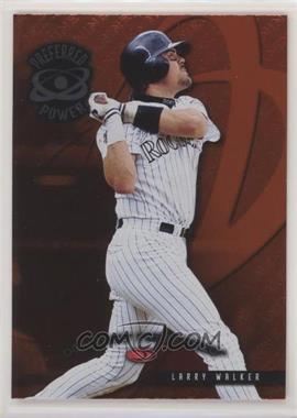 1998 Donruss Preferred - [Base] #189 - Preferred Power Mezzanine - Larry Walker