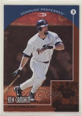 1998 Donruss Preferred - [Base] #63 - Mezzanine - Ken Caminiti