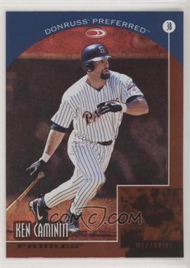 1998 Donruss Preferred - [Base] #63 - Mezzanine - Ken Caminiti