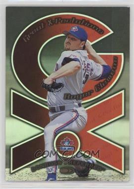 1998 Donruss Preferred - Great X-Pectations #8 - Roger Clemens, Jaret Wright /2700 [EX to NM]