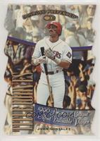 Juan Gonzalez #/1,996