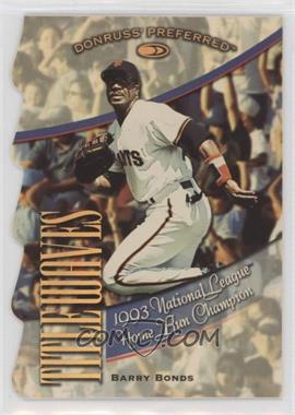 1998 Donruss Preferred - Title Waves #30 - Barry Bonds /1993