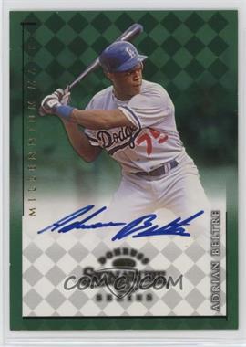 1998 Donruss Signature Series - Autographs - Millennium Marks #_ADBE - Adrian Beltre /1000