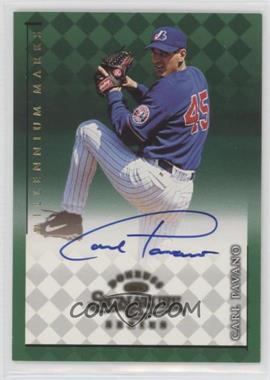 1998 Donruss Signature Series - Autographs - Millennium Marks #_CAPA - Carl Pavano /1000