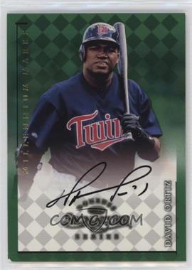 1998 Donruss Signature Series - Autographs - Millennium Marks #_DAOR - David Ortiz /1000 [EX to NM]