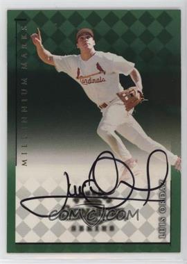 1998 Donruss Signature Series - Autographs - Millennium Marks #_LUOR - Luis Ordaz /1000