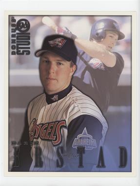 1998 Donruss Studio - 8x10 Portraits #32 - Darin Erstad [Noted]