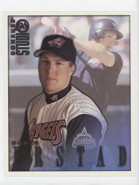 1998 Donruss Studio - 8x10 Portraits #32 - Darin Erstad [Noted]