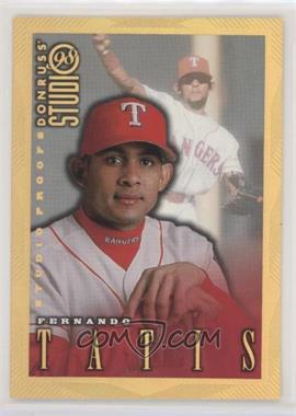 1998 Donruss Studio - [Base] - Studio Proofs Gold #87 - Fernando Tatis /300