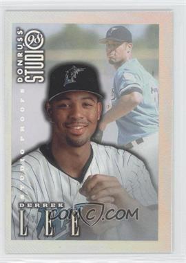 1998 Donruss Studio - [Base] - Studio Proofs #129 - Derrek Lee /1000