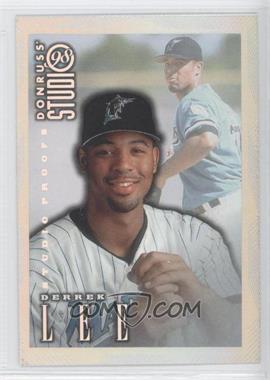 1998 Donruss Studio - [Base] - Studio Proofs #129 - Derrek Lee /1000