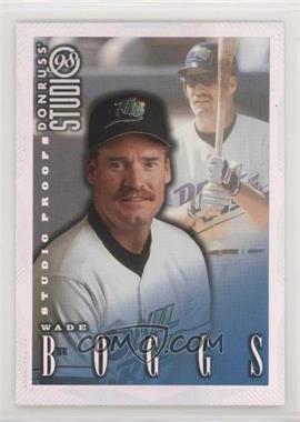 1998 Donruss Studio - [Base] - Studio Proofs #137 - Wade Boggs /1000