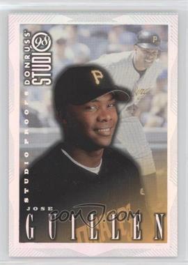 1998 Donruss Studio - [Base] - Studio Proofs #138 - Jose Guillen /1000