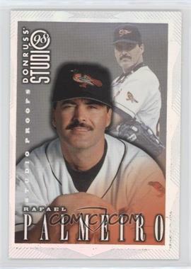 1998 Donruss Studio - [Base] - Studio Proofs #166 - Rafael Palmeiro /1000