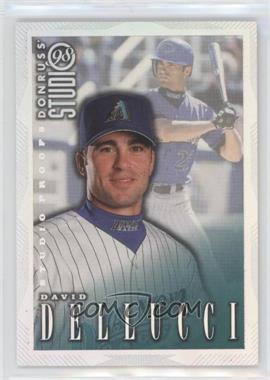 1998 Donruss Studio - [Base] - Studio Proofs #212 - David Dellucci /1000