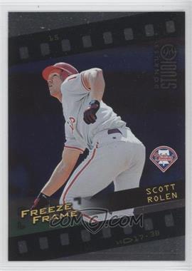 1998 Donruss Studio - Freeze Frame #15 - Scott Rolen /4000