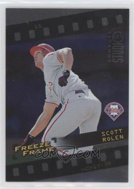 1998 Donruss Studio - Freeze Frame #15 - Scott Rolen /4000