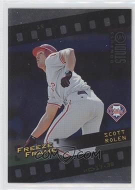 1998 Donruss Studio - Freeze Frame #15 - Scott Rolen /4000