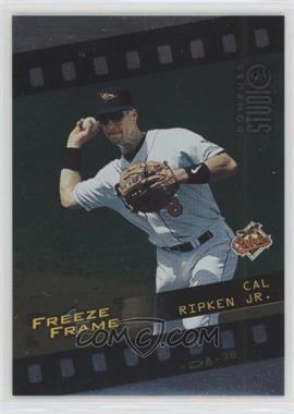 1998 Donruss Studio - Freeze Frame #4 - Cal Ripken Jr. /4000