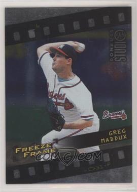 1998 Donruss Studio - Freeze Frame #6 - Greg Maddux /4000