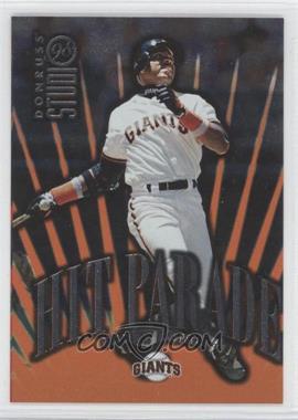 1998 Donruss Studio - Hit Parade #16 - Barry Bonds /5000