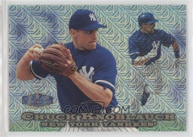 1998 Flair Showcase - Row 0 #77 - Chuck Knoblauch /1000 [EX to NM]