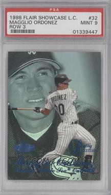 1998 Flair Showcase - Row 3 - Legacy Collection #32 - Magglio Ordonez /100 [PSA 9 MINT]