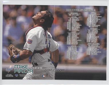 1998 Fleer Sports Illustrated - Opening Day Mini Posters #15 OD - Mike Piazza