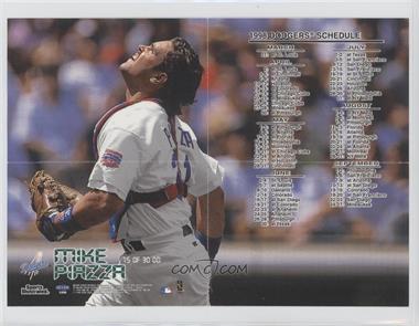 1998 Fleer Sports Illustrated - Opening Day Mini Posters #15 OD - Mike Piazza