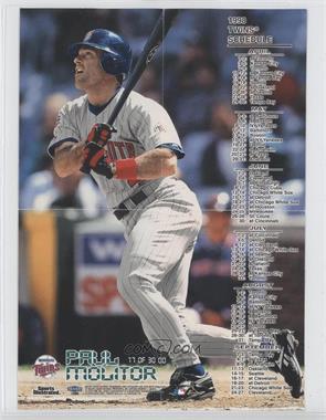 1998 Fleer Sports Illustrated - Opening Day Mini Posters #17 OD - Paul Molitor