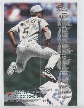 1998 Fleer Sports Illustrated - Opening Day Mini Posters #23 OD - Tony Womack