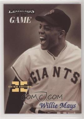 1998 Fleer Sports Illustrated Then & Now - [Base] - Extra Edition #20 - Willie Mays /500