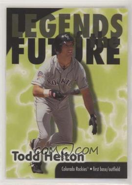 1998 Fleer Sports Illustrated Then & Now - [Base] #146 - Todd Helton [EX to NM]