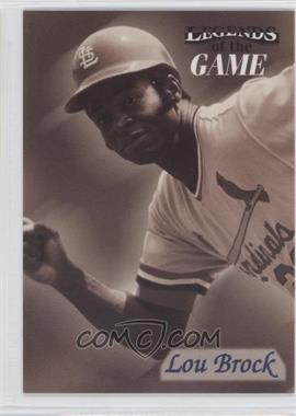 1998 Fleer Sports Illustrated Then & Now - [Base] #6 - Lou Brock