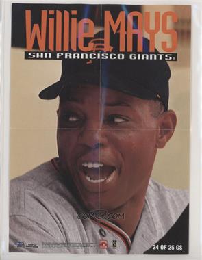 1998 Fleer Sports Illustrated Then & Now - Great Shots #24 GS - Willie Mays