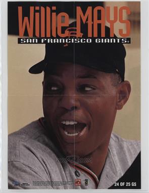 1998 Fleer Sports Illustrated Then & Now - Great Shots #24 GS - Willie Mays
