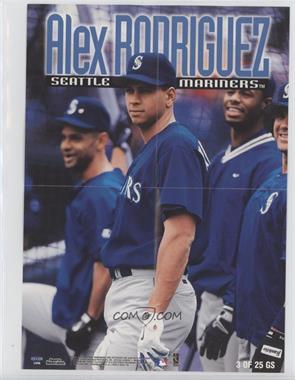 1998 Fleer Sports Illustrated Then & Now - Great Shots #3 GS - Alex Rodriguez (Ken Griffey Jr. in Background)