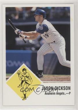 1998 Fleer Tradition - '63 - Vintage '63 #1 - Jason Dickson