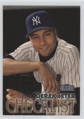 1998 Fleer Tradition - [Base] #343 - Derek Jeter