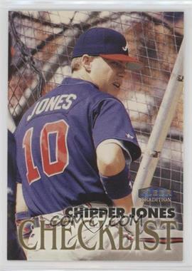 1998 Fleer Tradition - [Base] #345 - Chipper Jones