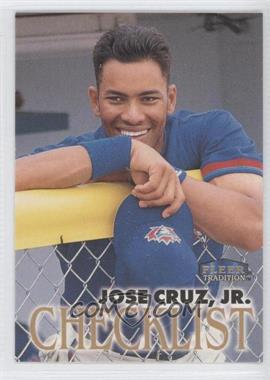 1998 Fleer Tradition - [Base] #571 - Jose Cruz Jr.