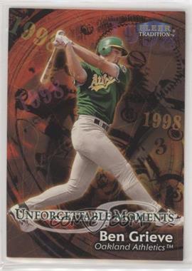 1998 Fleer Tradition - [Base] #583 - Ben Grieve