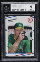 Mark McGwire [BGS 9 MINT]