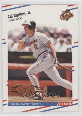 1998 Fleer Tradition - Decade of Excellence #12DE - Cal Ripken Jr.