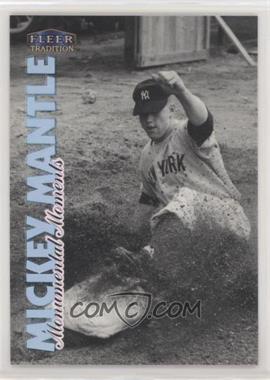 1998 Fleer Tradition - Mickey Mantle Monumental Moments #2MM - Mickey Mantle