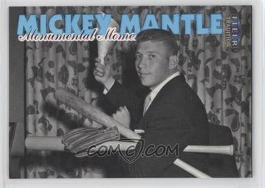 1998 Fleer Tradition - Mickey Mantle Monumental Moments #5MM - Mickey Mantle