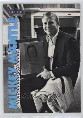 1998 Fleer Tradition - Mickey Mantle Monumental Moments #7MM - Mickey Mantle