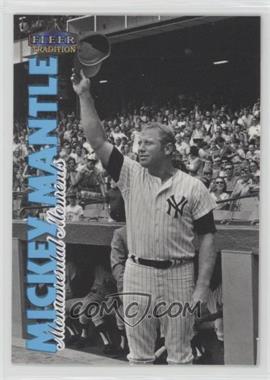 1998 Fleer Tradition - Mickey Mantle Monumental Moments #9MM - Mickey Mantle